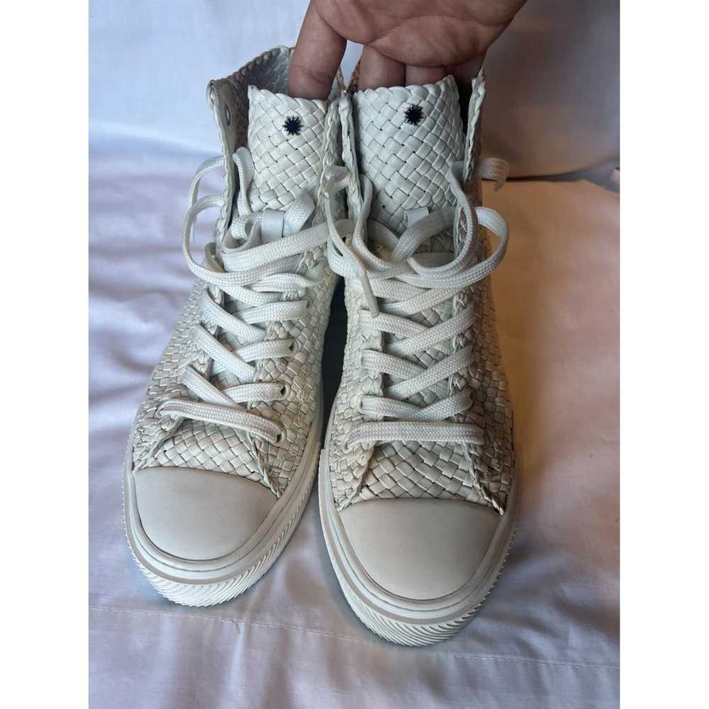 Stuart Weitzman Leather trainers - image 7