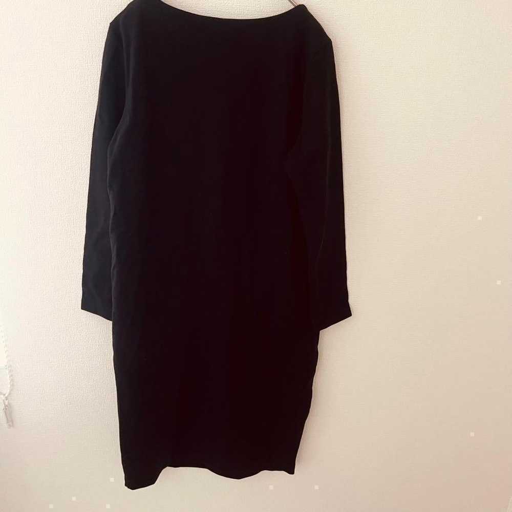 Urban Research Black Long Sleeve Dress with Pocke… - image 2