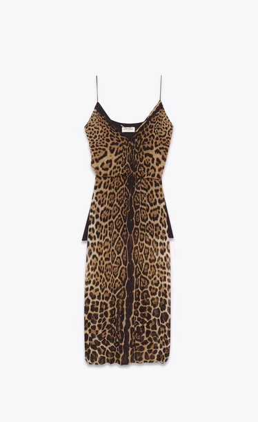 Saint Laurent Paris Saint Laurent Paris Leopard p… - image 1