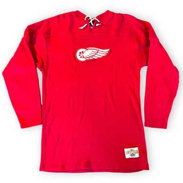 Detroit Wings Red Stall and Dean XL Knitted Jerse… - image 1