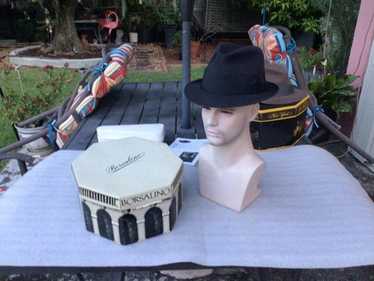Vintage borsalino fedora black - Gem