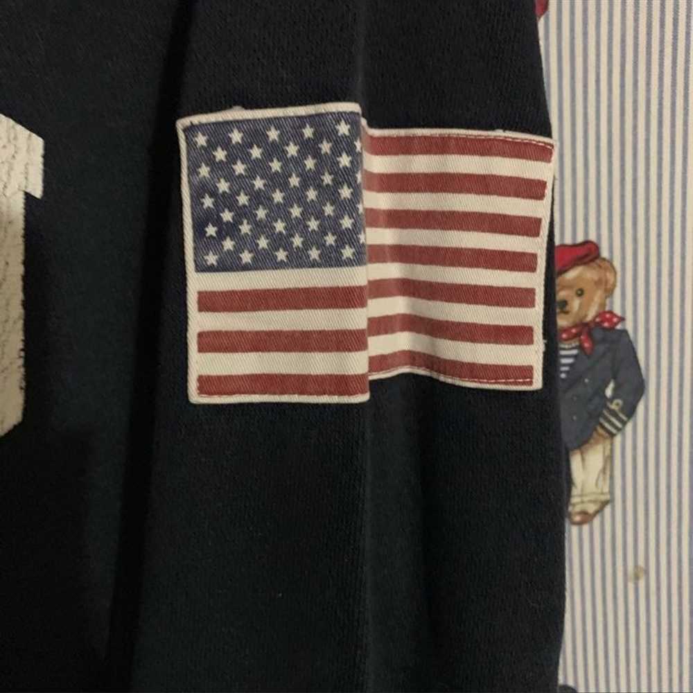 Navy Blue Sweater With Patches. - image 6