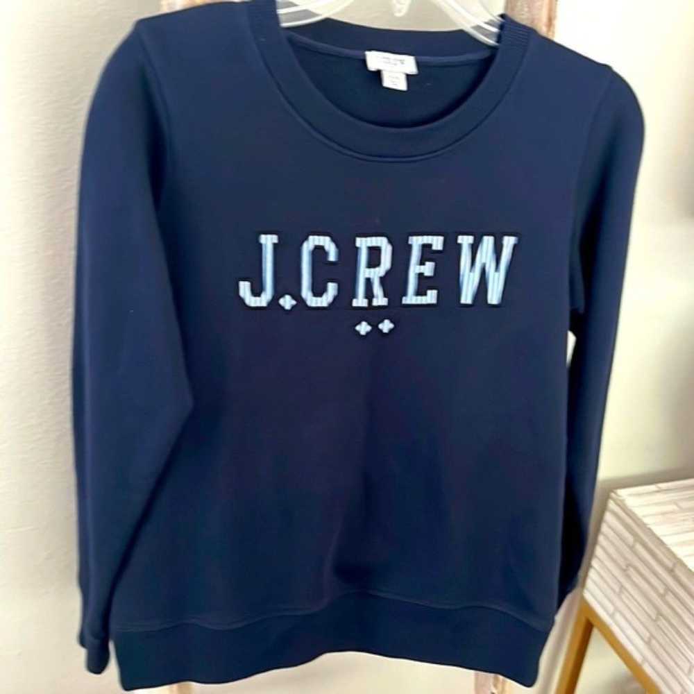 Women’s J.CREW vintage pullover sweatshirt crewne… - image 1