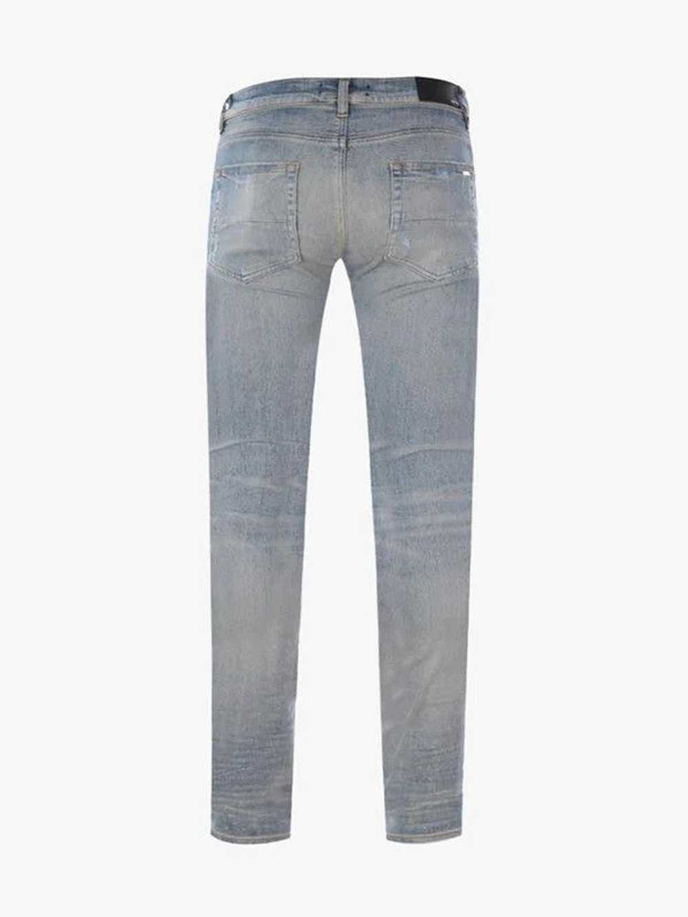 Amiri Amiri Plaid MX1 Clay Indigo/Red Jeans - image 2