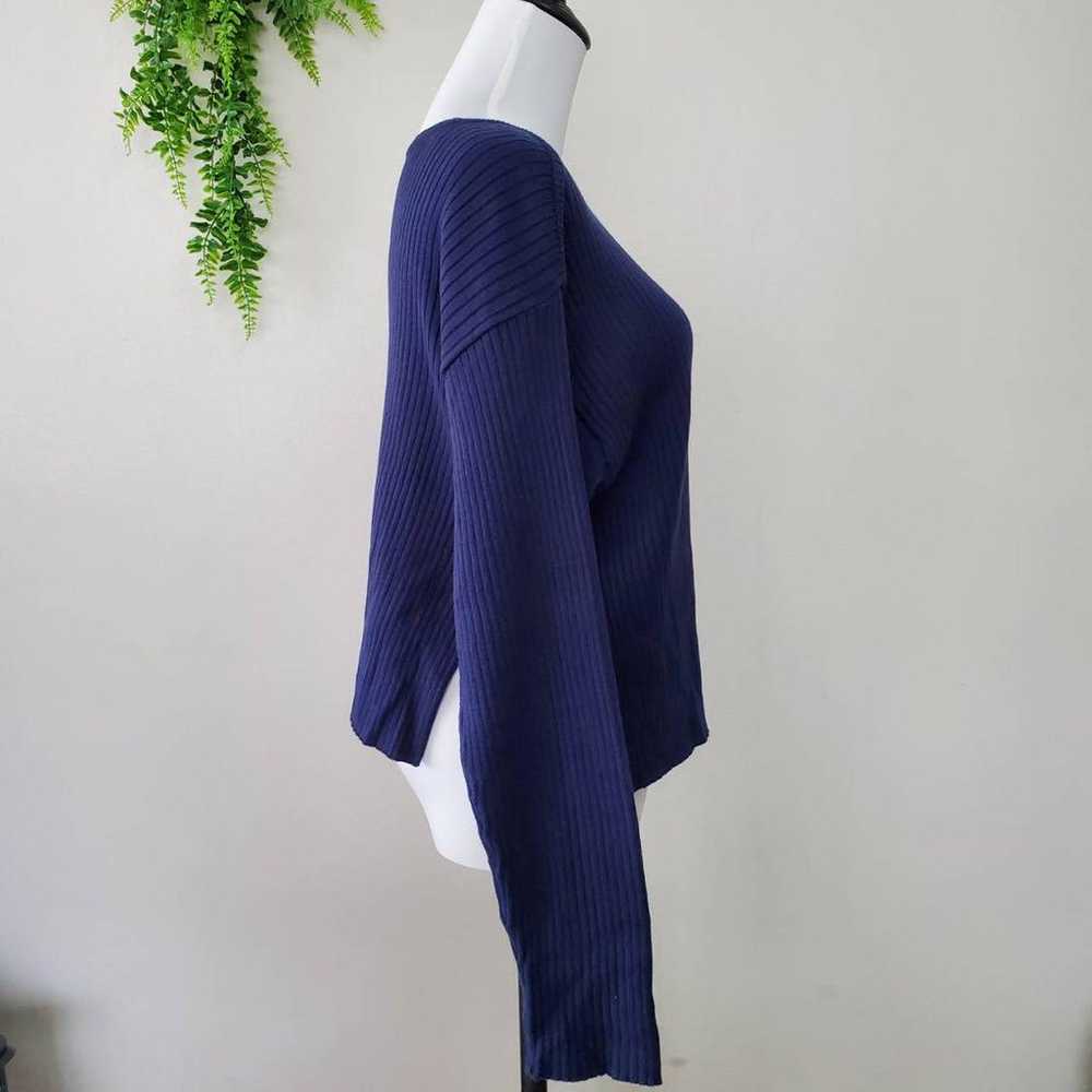 【Studio S】Lightweight Knitwear (F) Short Blue Len… - image 4