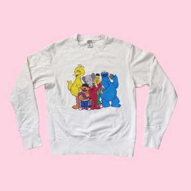 Kaws x Uniqlo Sesame Street collab sweatshirt - image 1