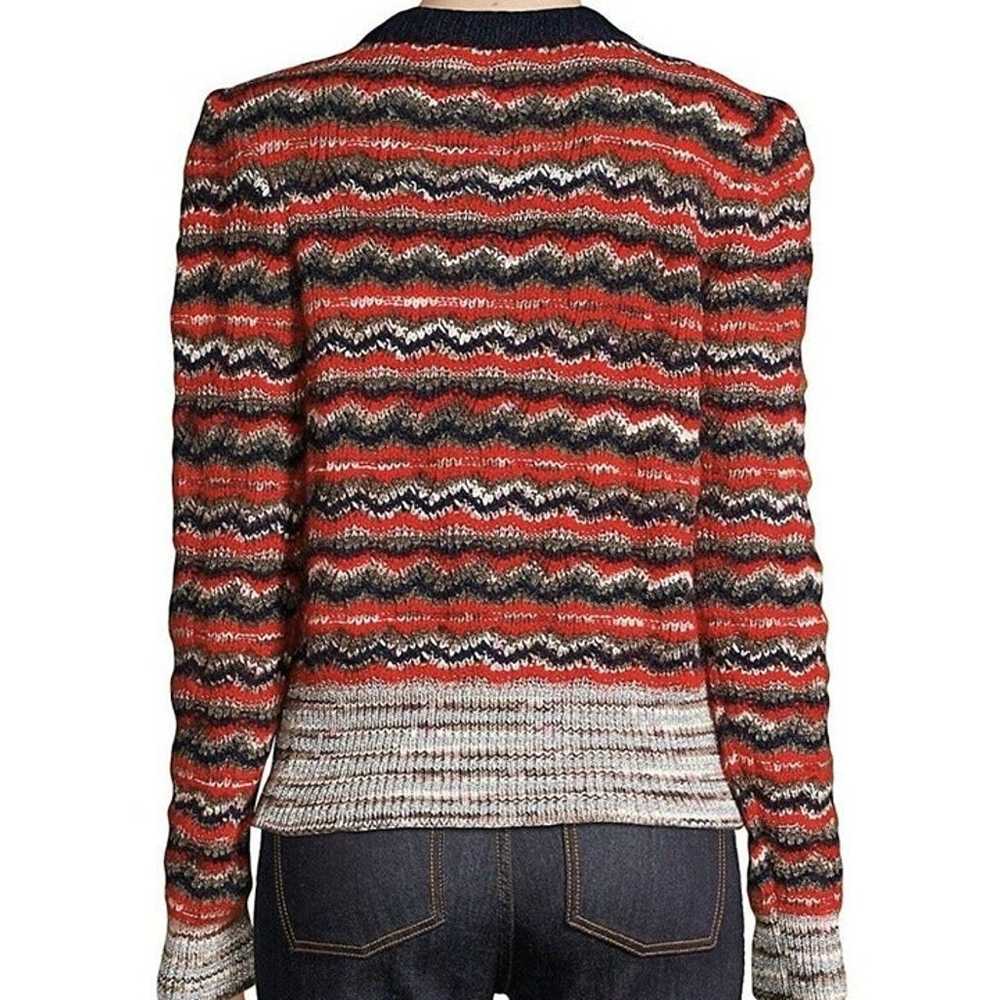 Tory Burch Lurex Stripe Stretch-Mohair Sweater - image 10