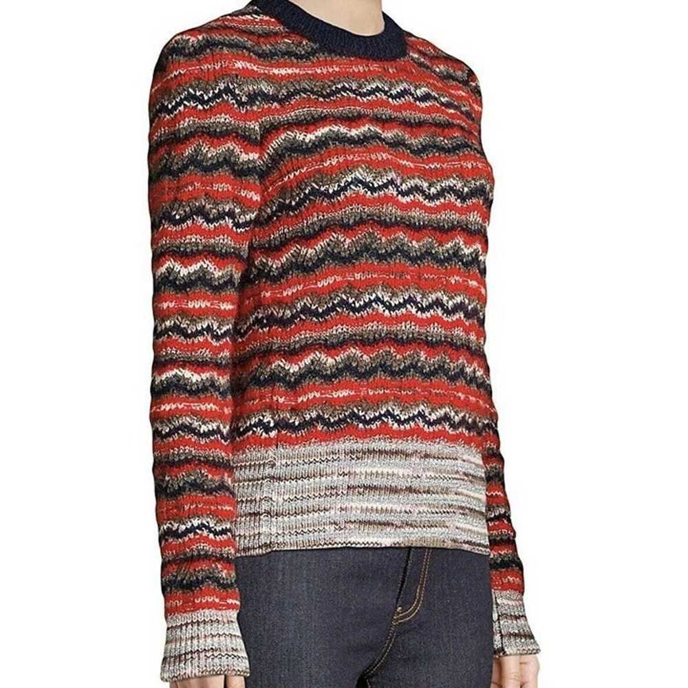 Tory Burch Lurex Stripe Stretch-Mohair Sweater - image 9