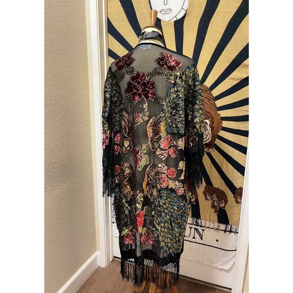 Gorgeous Vintage silk kimono - image 10