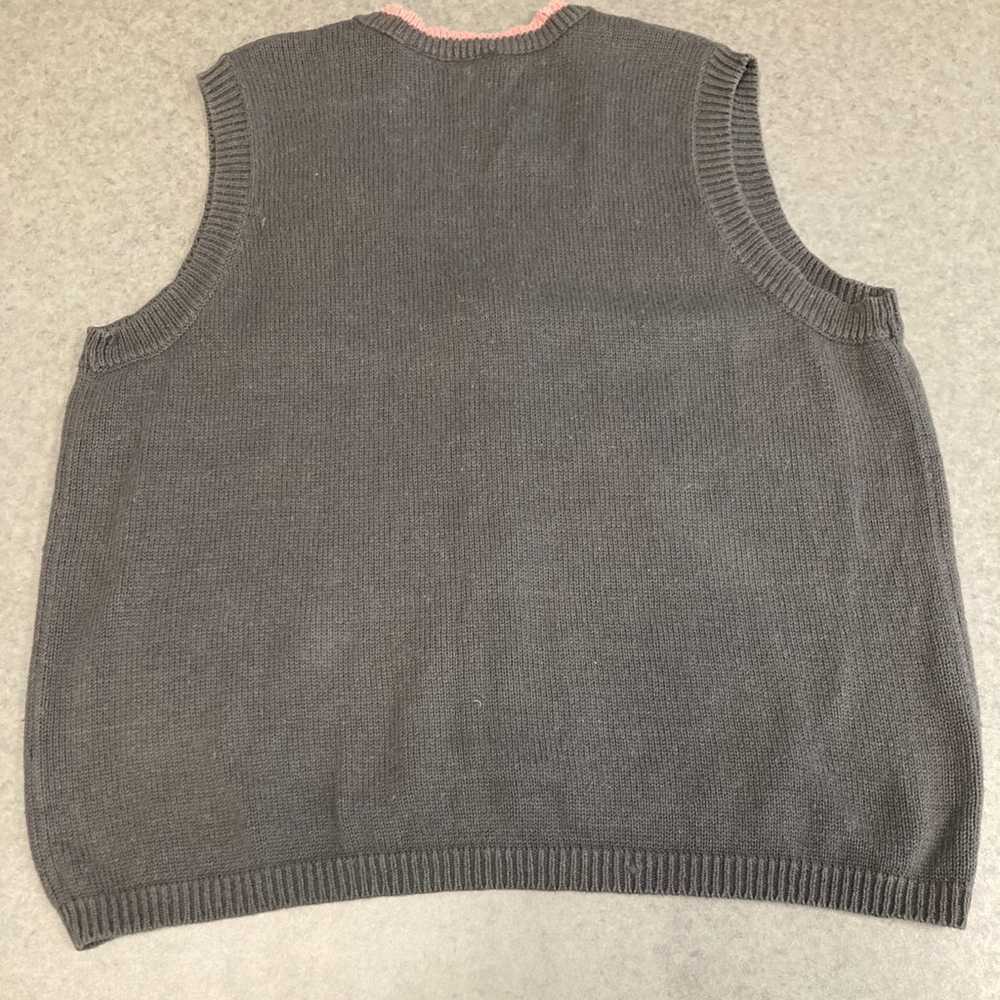 Vintage The Villager Woman Sweater Vest - XL - image 4