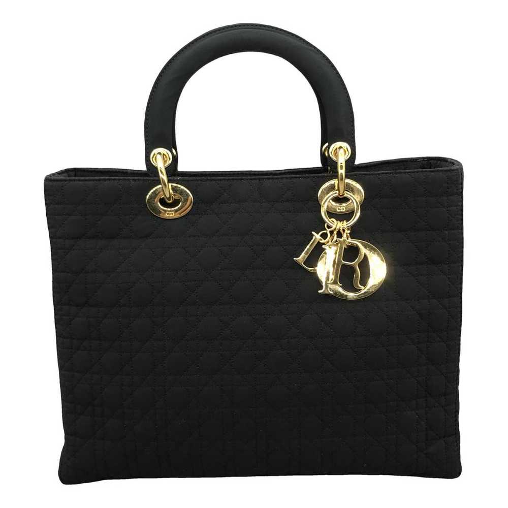 Dior Lady Dior cloth handbag - image 1