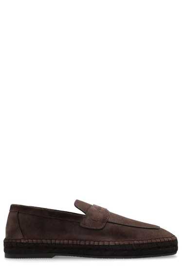 Salvatore Ferragamo o1s1rm0924 Suede Loafers in Br