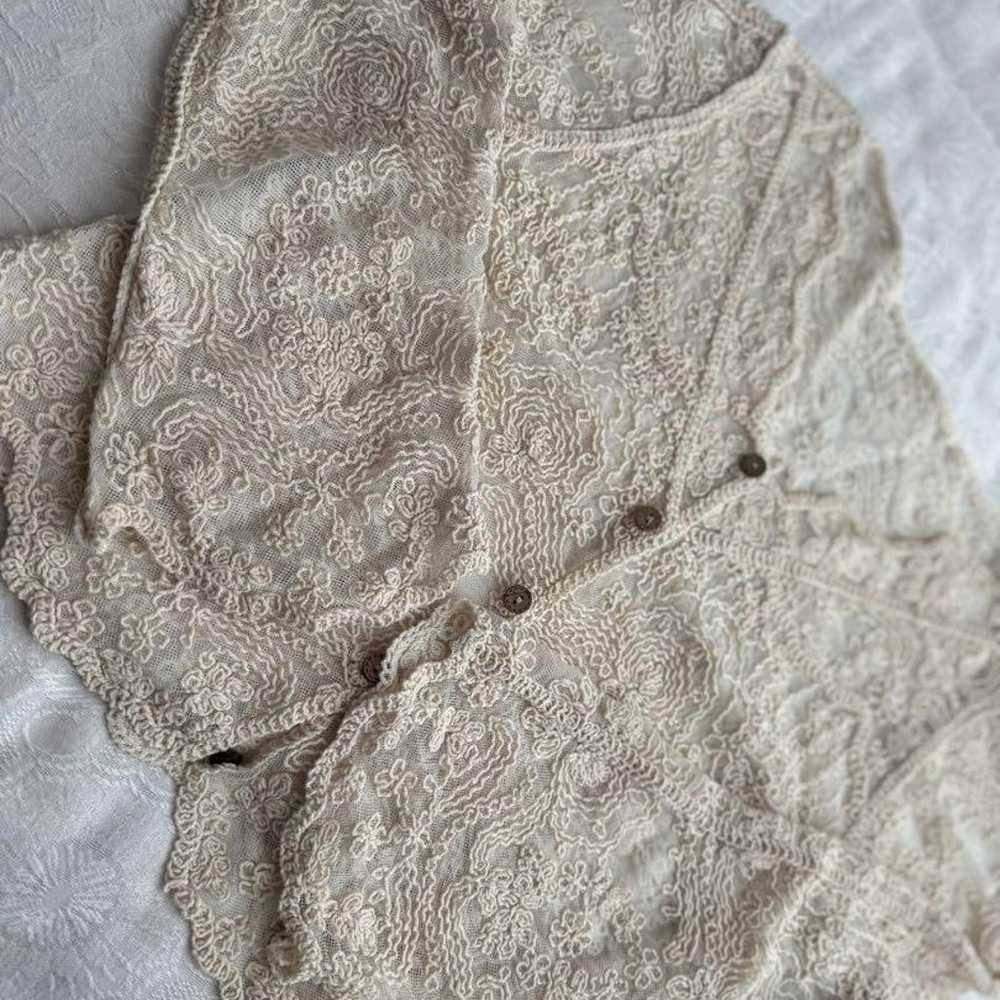 Simple lace cardigan. - image 2