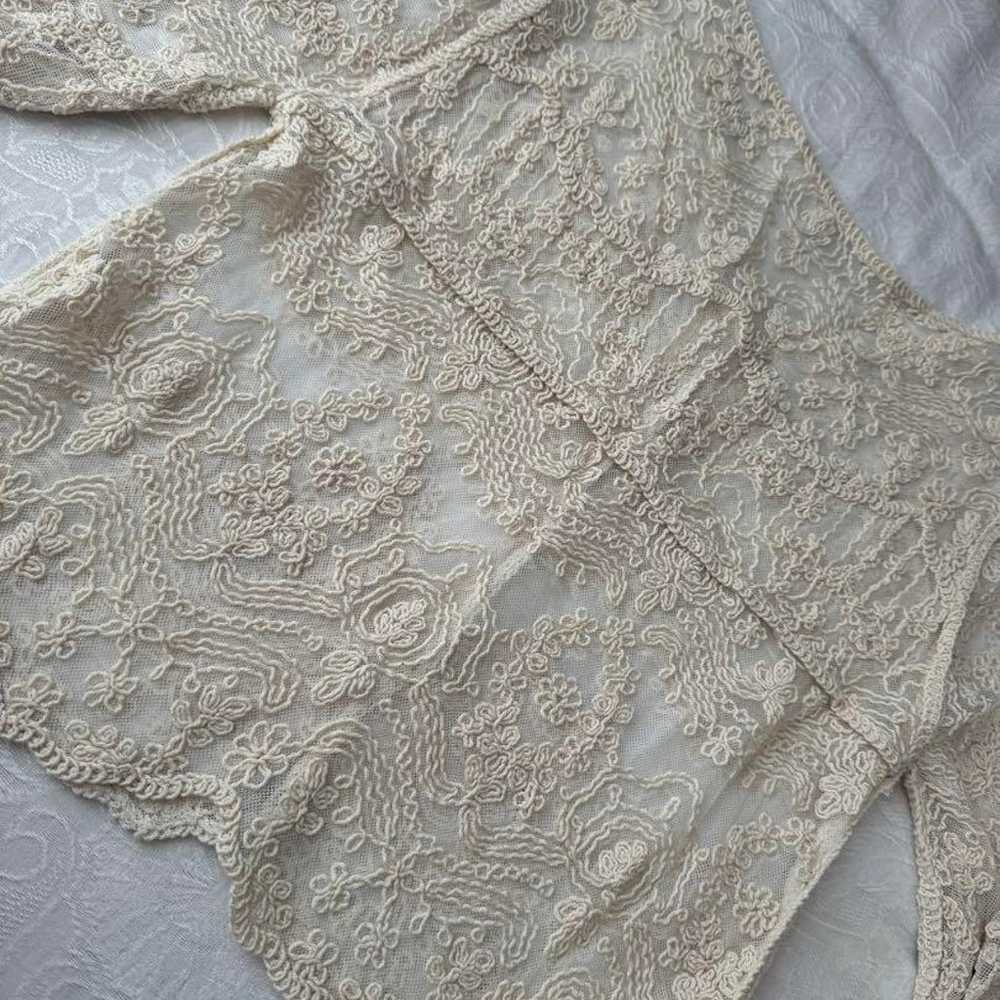 Simple lace cardigan. - image 4