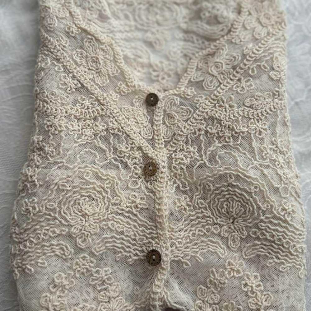 Simple lace cardigan. - image 7