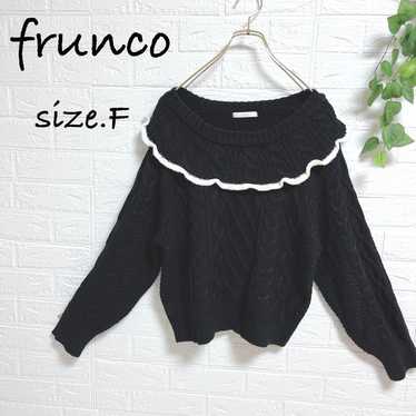 frunco Franco Frill Knit Girly Frill Grown-Up Cut… - image 1