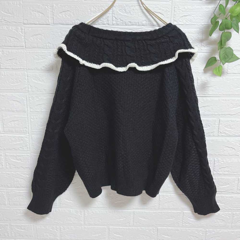 frunco Franco Frill Knit Girly Frill Grown-Up Cut… - image 3