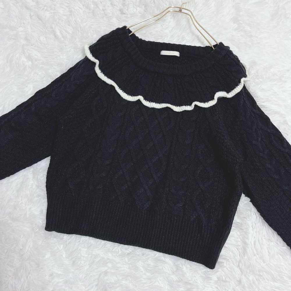 frunco Franco Frill Knit Girly Frill Grown-Up Cut… - image 4