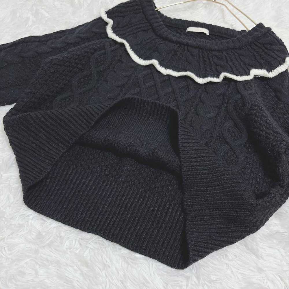 frunco Franco Frill Knit Girly Frill Grown-Up Cut… - image 7