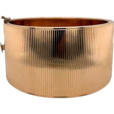 14K Yellow Gold Cuff Bracelet