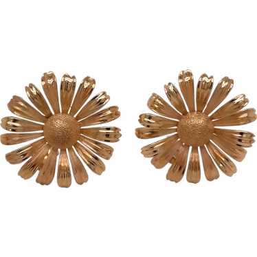 Dankner 14K Yellow Gold Flower Earring