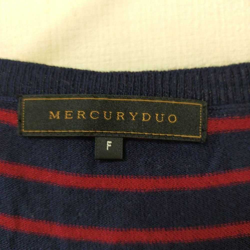 【Excellent Condition】MERCURYDUO Border Long Sleev… - image 5