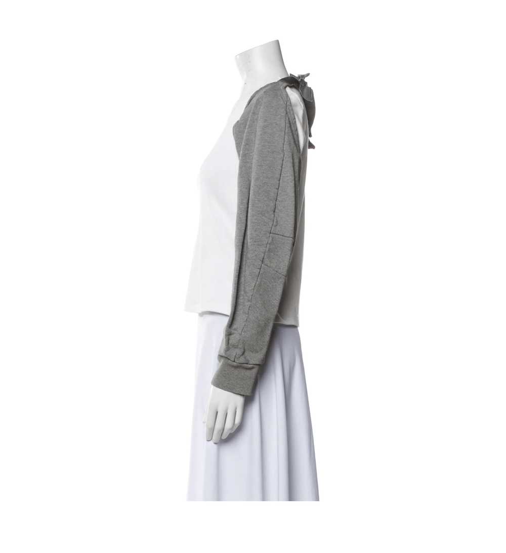 Maison Margiela MM6 MAISON MARGIELA Crew Neck Lon… - image 2