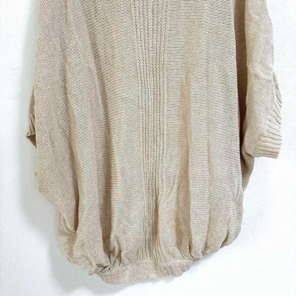 As Know As Summer Knit 5-minute Sleeve Beige Over… - image 4