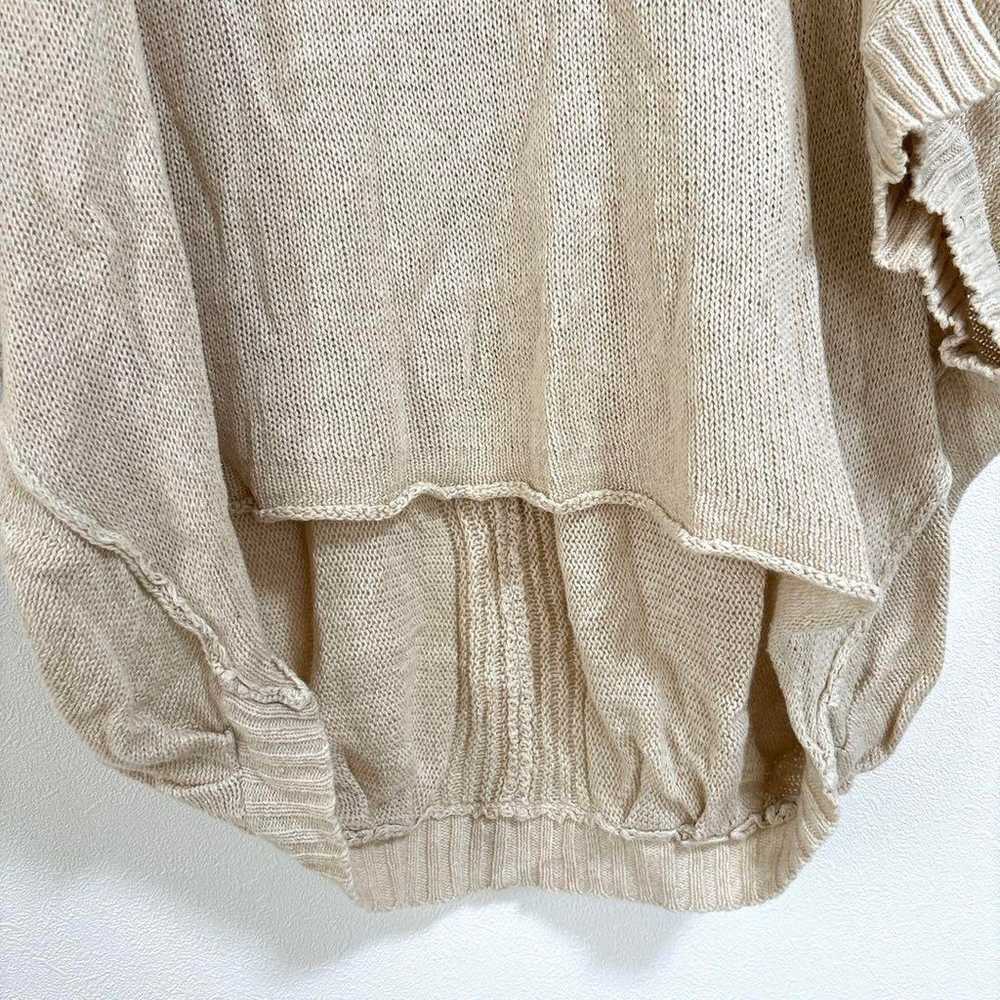 As Know As Summer Knit 5-minute Sleeve Beige Over… - image 8