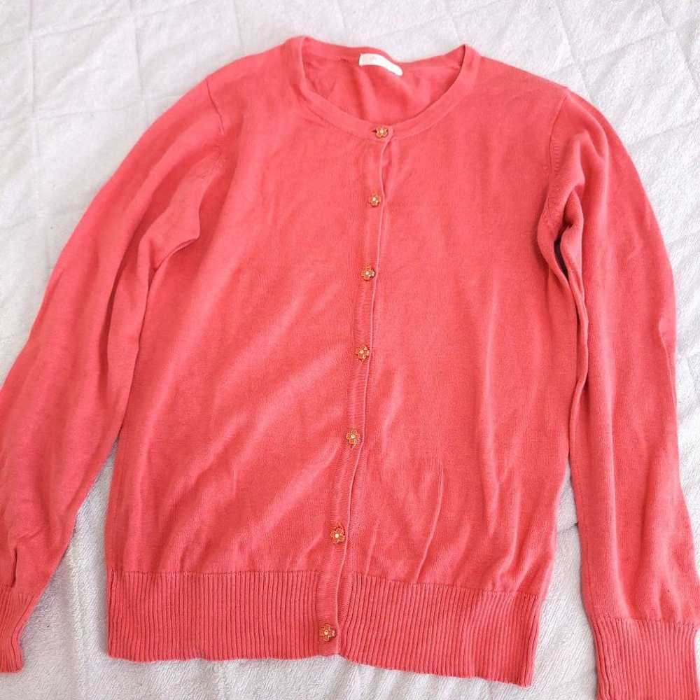 Cinema Club Ladies Pink Cardigan Size L. - image 3