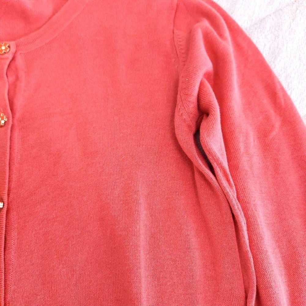 Cinema Club Ladies Pink Cardigan Size L. - image 6