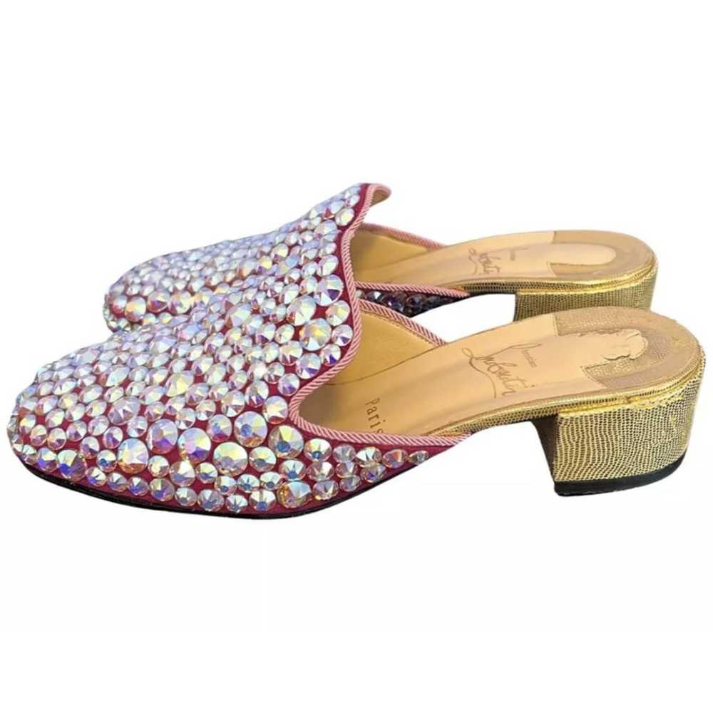 Christian Louboutin Glitter mules & clogs - image 10