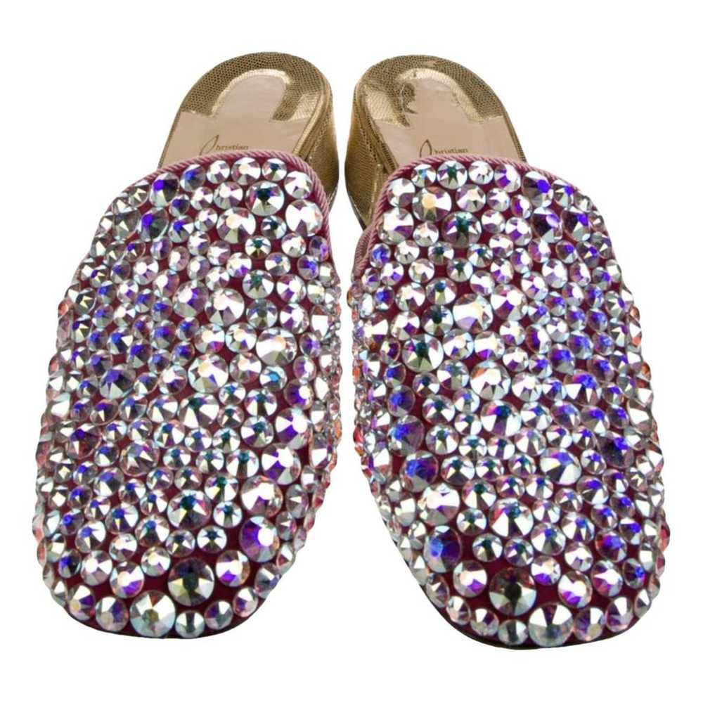 Christian Louboutin Glitter mules & clogs - image 1