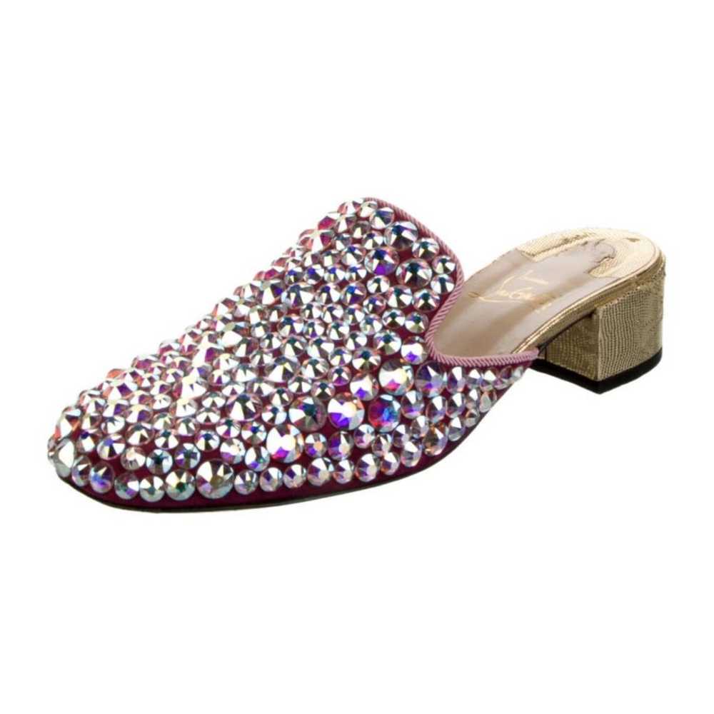 Christian Louboutin Glitter mules & clogs - image 2