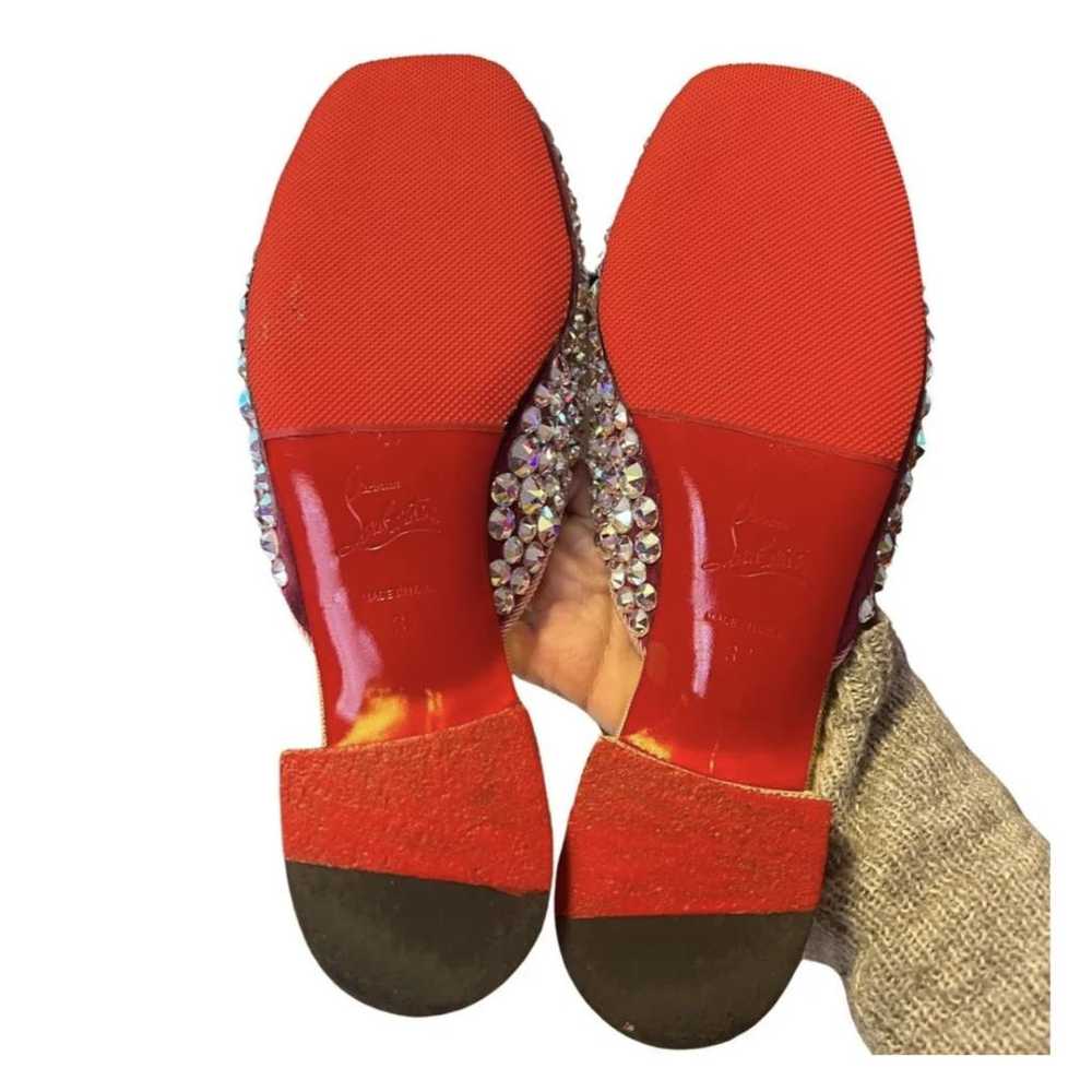 Christian Louboutin Glitter mules & clogs - image 5