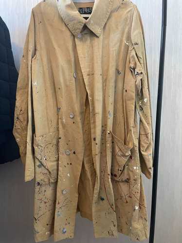 Visvim visvim ict Splash ink trench coat