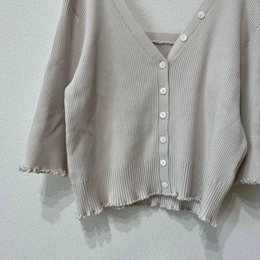 Chico 7/8 Length Rib Knit Cardigan - image 4