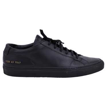 Common Projects Leather high trainers