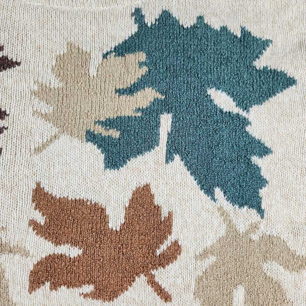 VIntage Alfred Dunner Fall Leaf Sweater - image 3