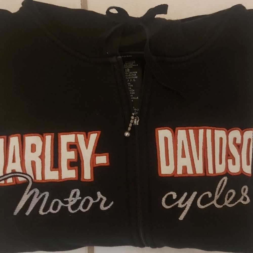 Harley-Davidson Zip Up Hoodie - image 1