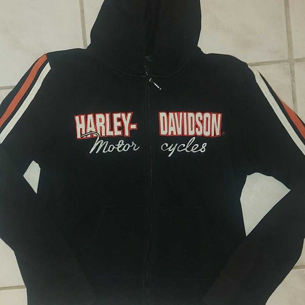 Harley-Davidson Zip Up Hoodie - image 7