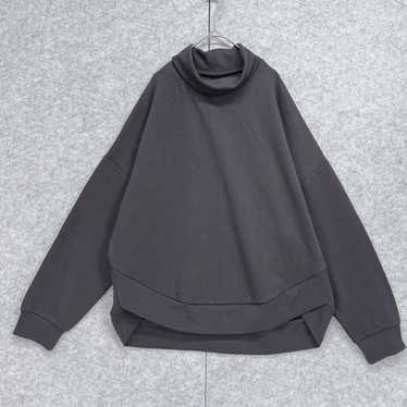 Heather turtleneck oversized sweatshirt F - image 1