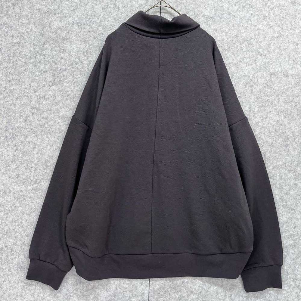 Heather turtleneck oversized sweatshirt F - image 6