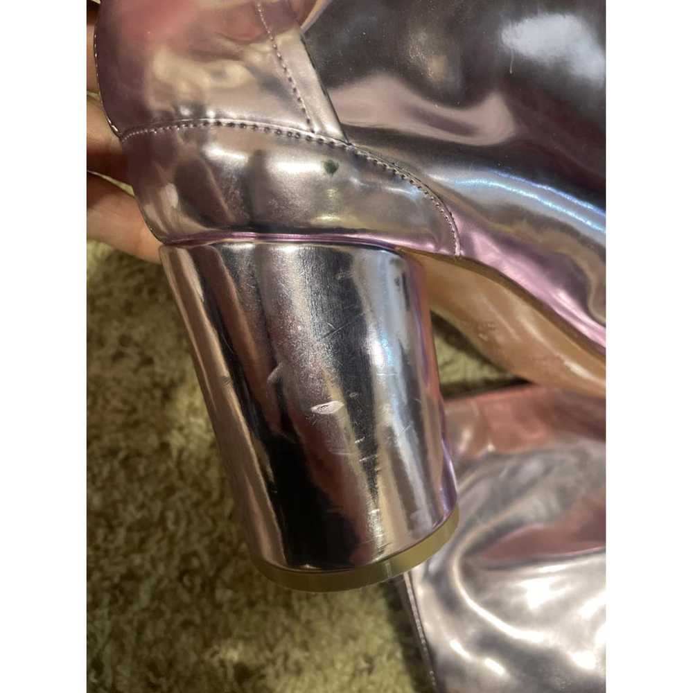 Maison Martin Margiela Tabi patent leather boots - image 6