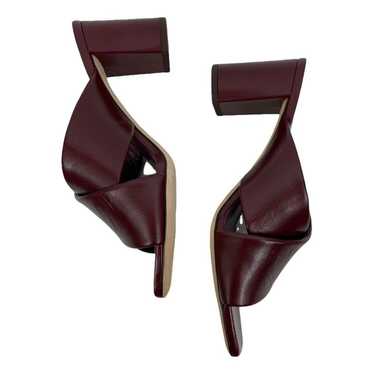 Saint Laurent Loulou leather sandal - image 1