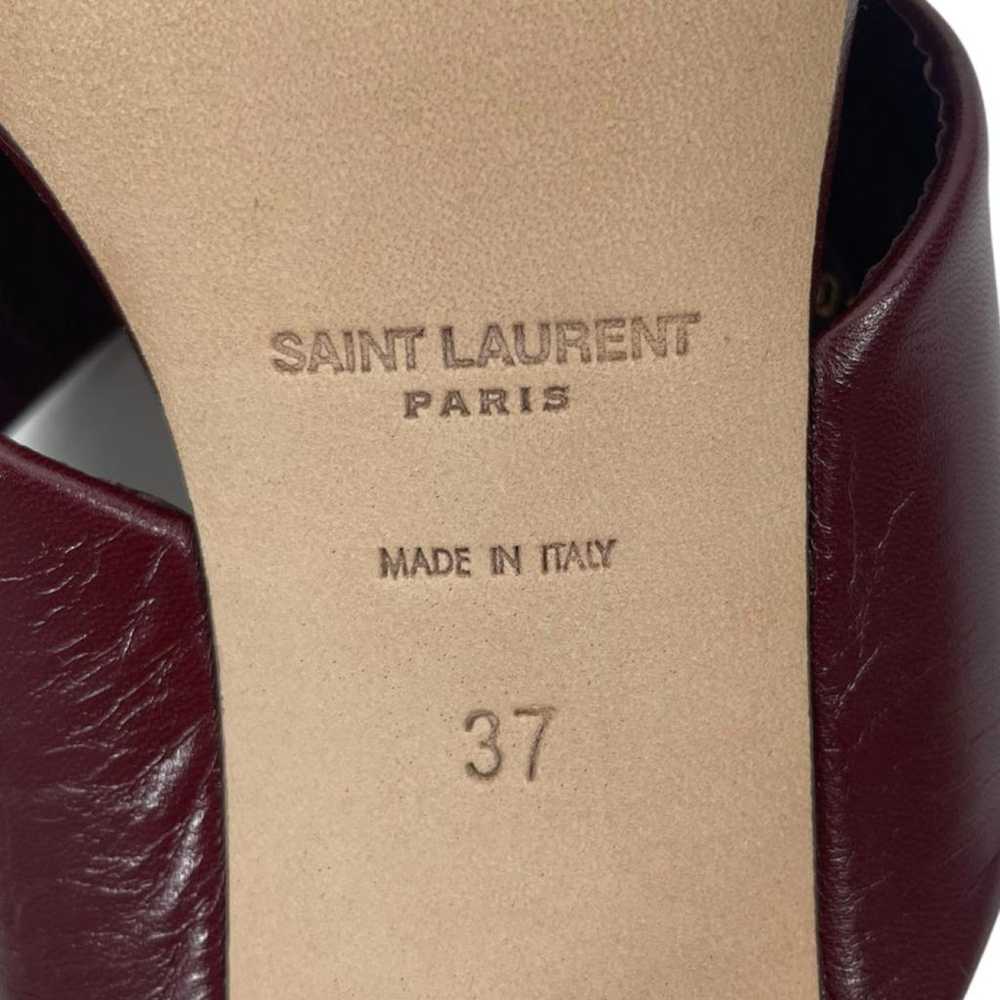 Saint Laurent Loulou leather sandal - image 8