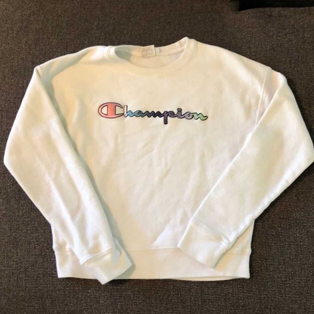 CHAMPION Reverse Weave Pastel Multicolored Sweats… - image 1