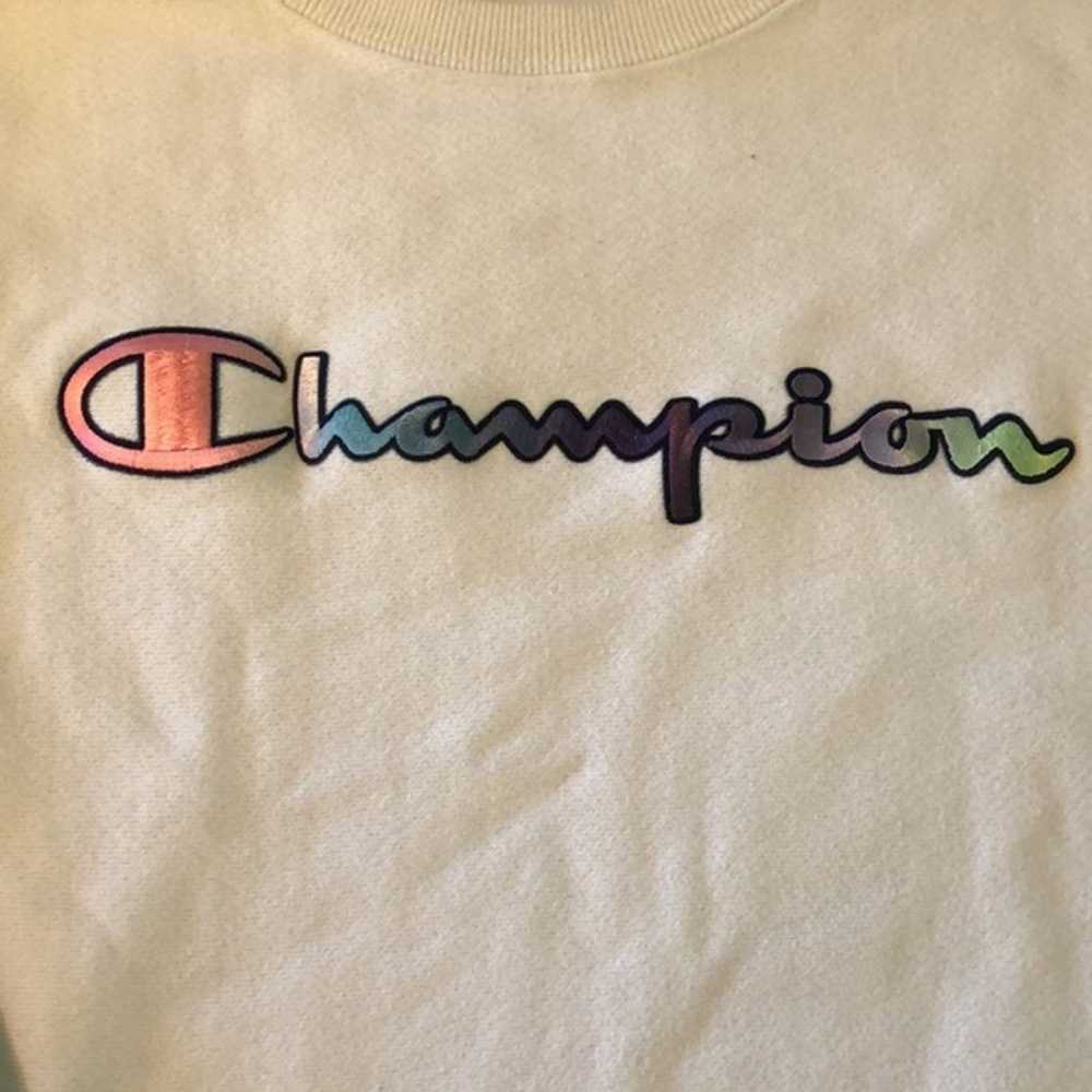 CHAMPION Reverse Weave Pastel Multicolored Sweats… - image 2