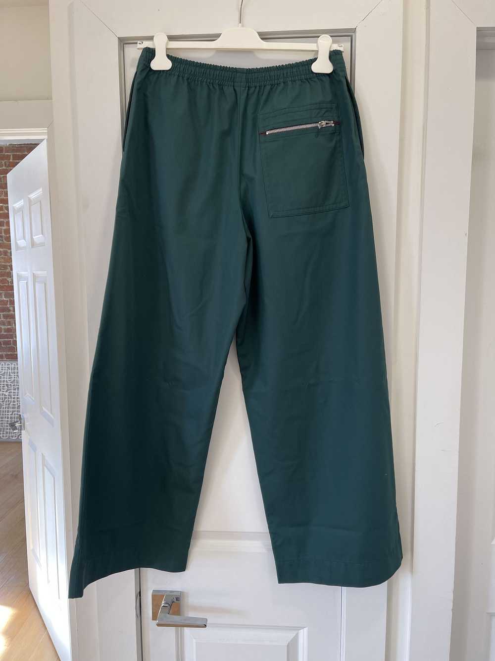 Acne Studios Acne Studios Green Wide Leg Pants - image 4