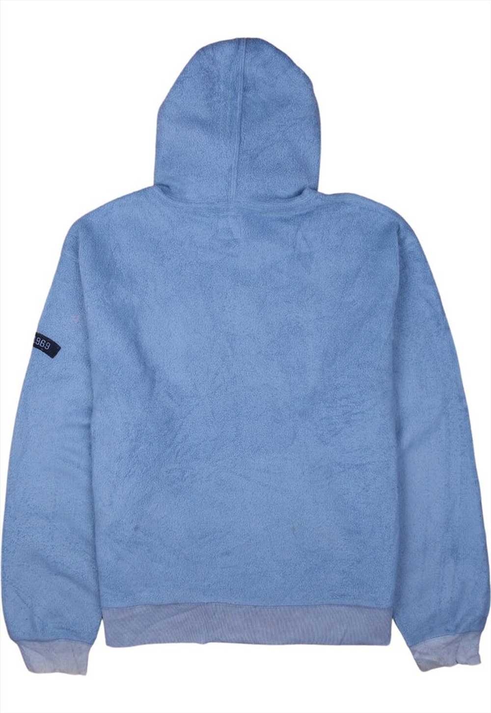 Vintage 90's Gap Fleece Jumper Hooded Spellout - image 2